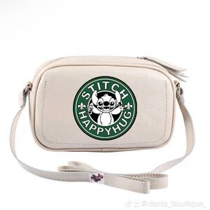 Stitch Crossbody Purse- With strap- 8.5 x 5 x 2.5 inches